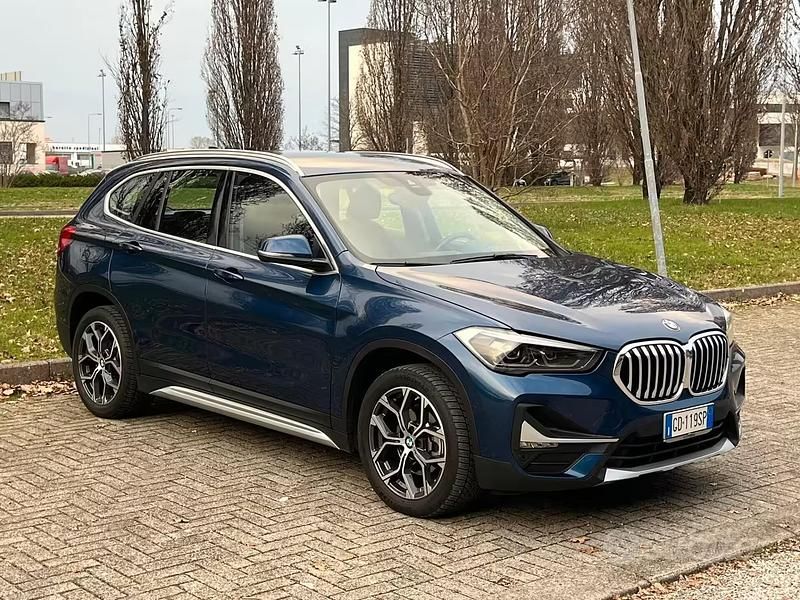 Usata BMW X1 xLine 150 CV (110 kW) 2021 Blu SUV