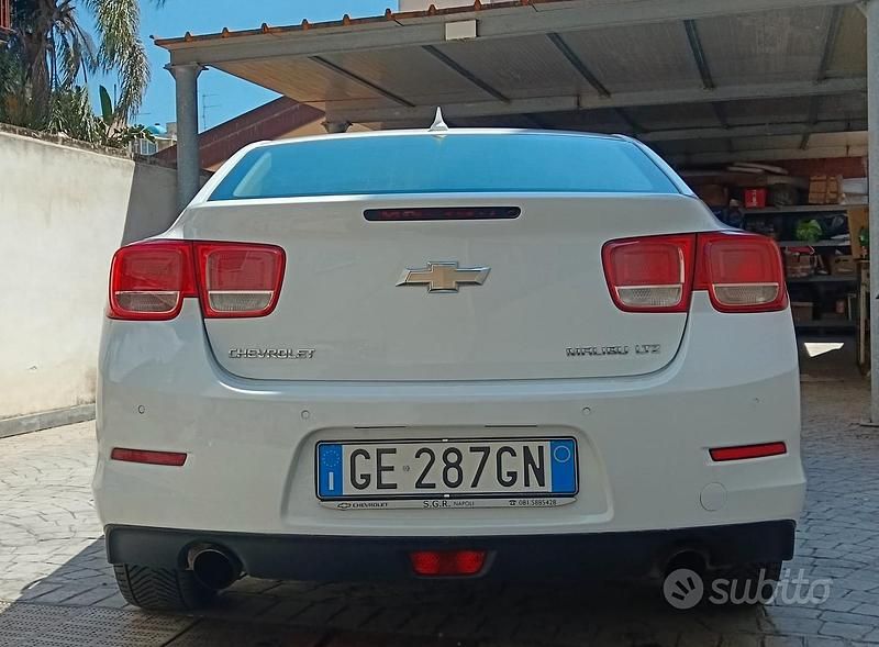 Usata Chevrolet Malibu LTZ 167 CV (122 kW) 2013 Bianco Berlina