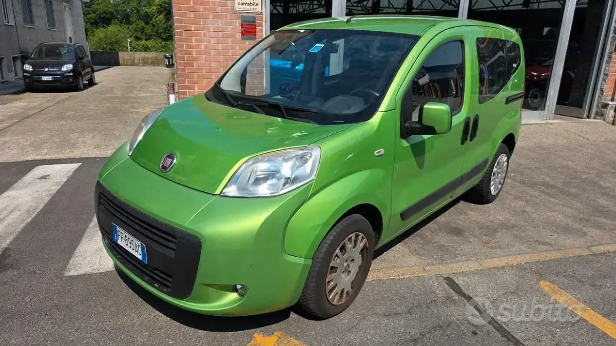 Usata Fiat Qubo Active 80 CV (58 kW) 2016 Verde Monovolume