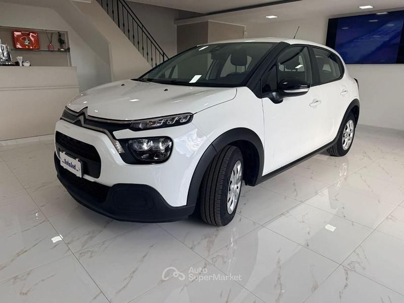 Usata Citroën C3 Feel 102 CV (75 kW) 2022 Bianco Utilitaria