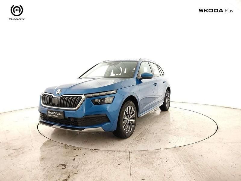 Blu Usata 2022 Skoda Kamiq Style SUV | 16.500 € (Buon prezzo) - Immagine 1/4