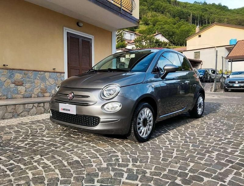 Grigio Usata 2018 Fiat 500C Lounge Cabrio | 11.500 € (Buon prezzo) - Immagine 1/4