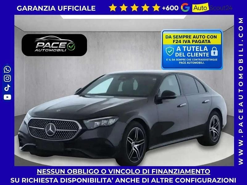 Usata Mercedes E220 Premium 197 CV (144 kW) 2024 Nero Berlina