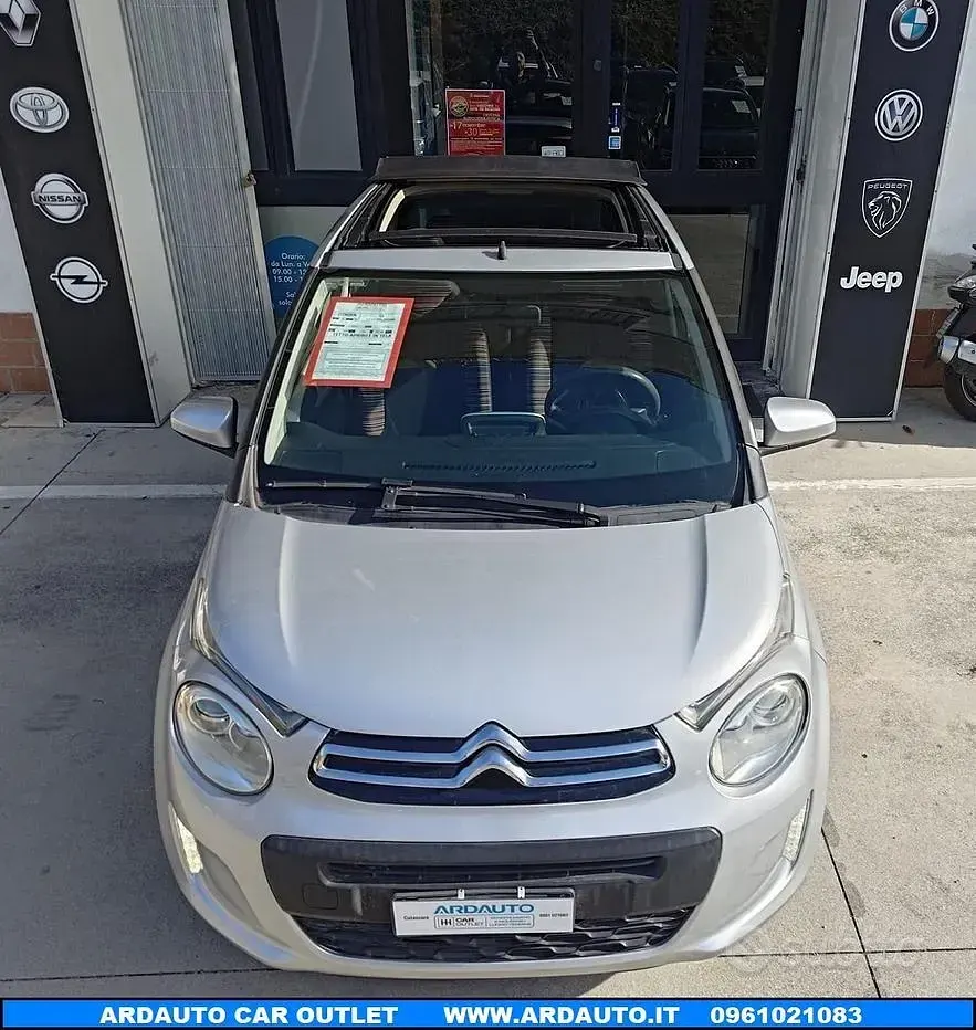 Usata Citroën C1 Feel 82 CV (60 kW) 2014 Grigio Utilitaria