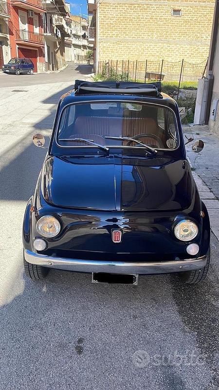 Usata Fiat 500 1970 Blu Utilitaria
