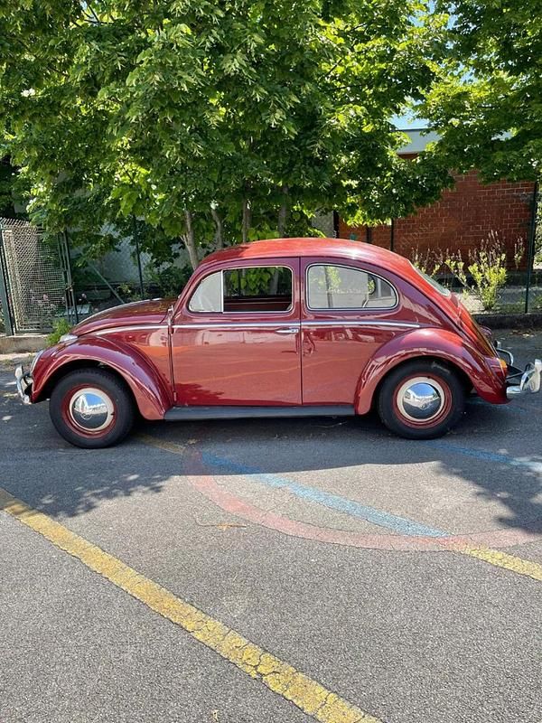 Usata VW Beetle 34 CV (25 kW) 1959 Rosso / pastello Utilitaria