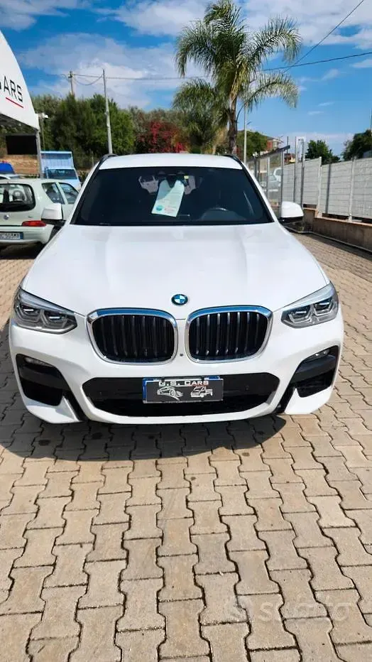 Usata BMW X3 M Sport 190 CV (139 kW) 2020 Bianco SUV