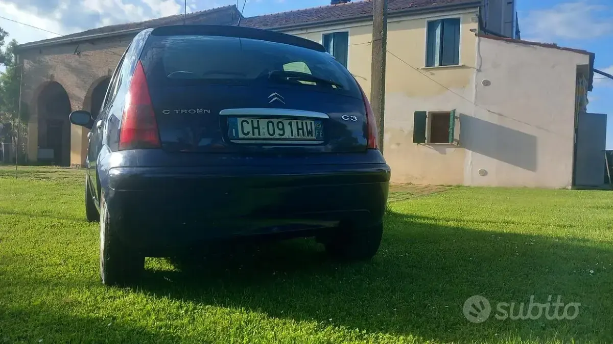 Usata Citroën C3 73 CV (53 kW) 2003 Blu Utilitaria