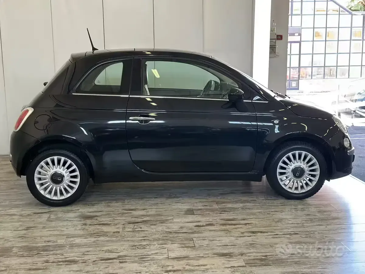 Usata Fiat 500 Lounge 69 CV (50 kW) 2012 Nero Berlina