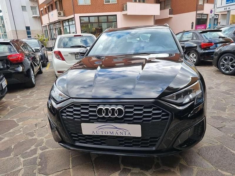 Usata Audi A3 Sportback Advanced 116 CV (85 kW) 2022 Nero Utilitaria
