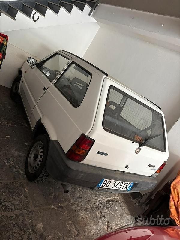 Usata Fiat Panda 45 CV (33 kW) 1999 Bianco Utilitaria