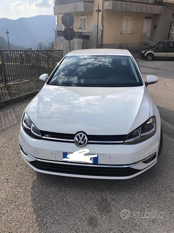 Usata VW Golf VII 2017 Bianco Berlina