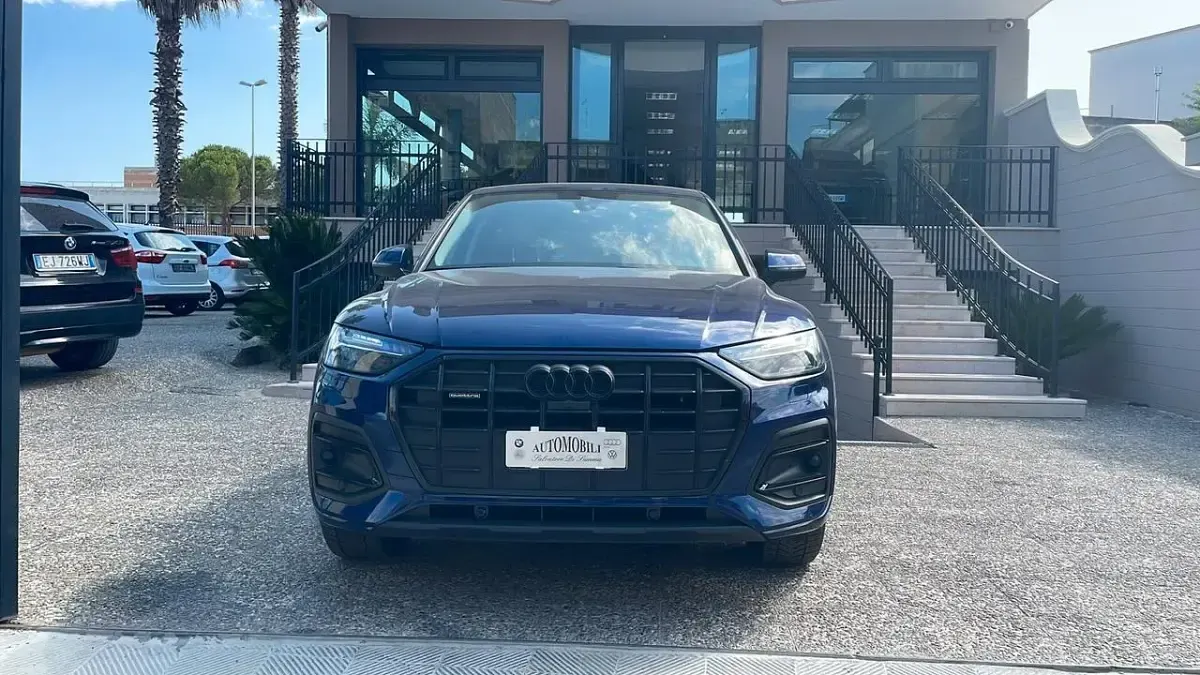 Usata Audi Q5 Sportback S-line plus 203 CV (149 kW) 2022 Blu SUV
