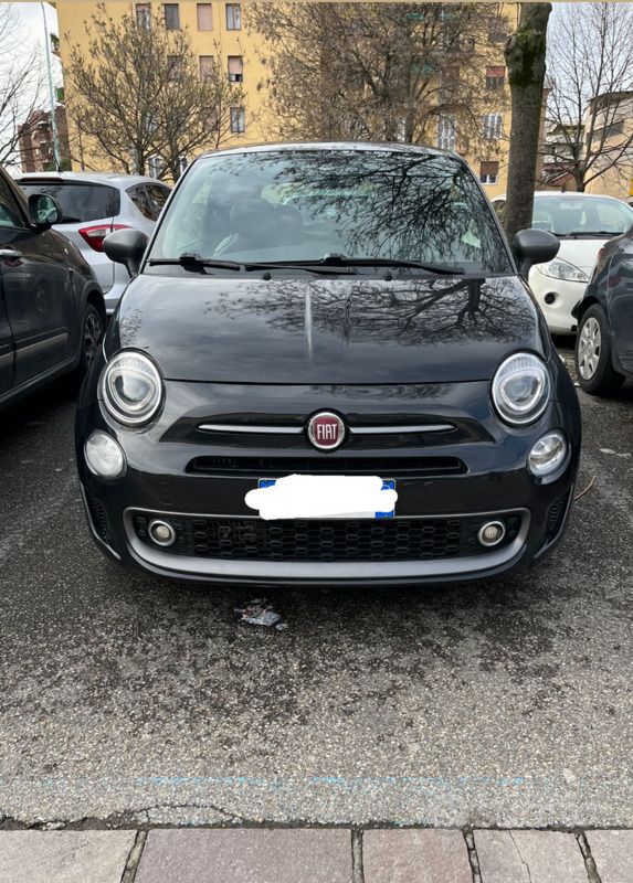 Nero Usata 2018 Fiat 500S Due volumi | 8800 € (Ottimo prezzo) - Immagine 1/4