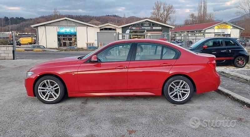 Usata BMW 316 M Sport 116 CV (85 kW) 2015 Rosso Berlina