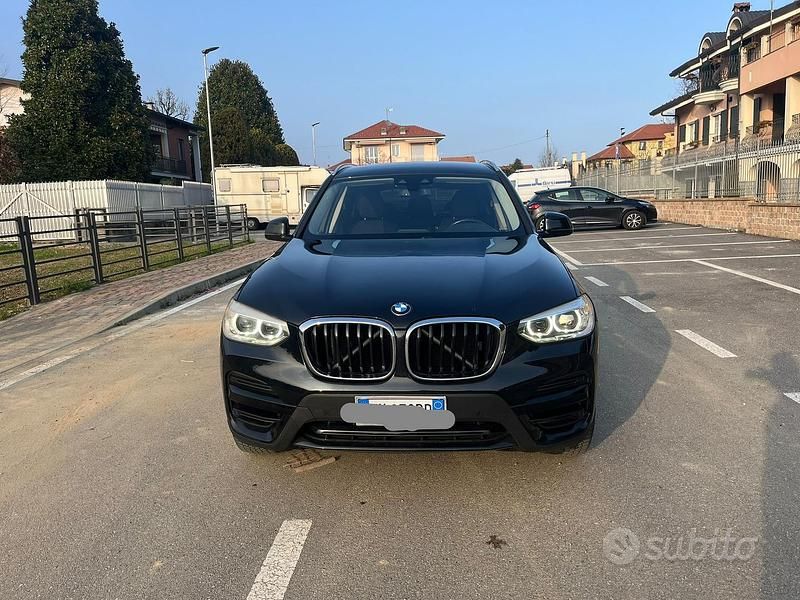 Usata BMW X3 xLine 190 CV (139 kW) 2019 Nero SUV