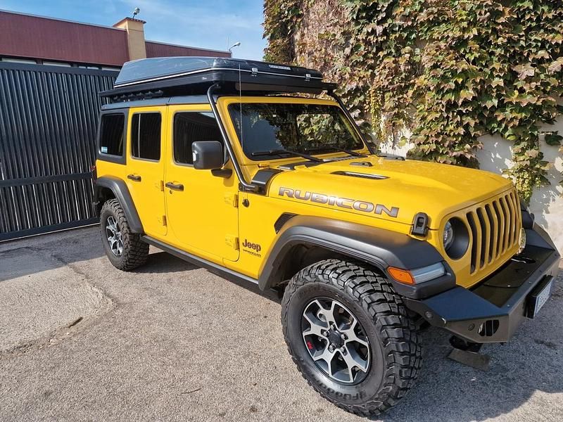 Usata Jeep Wrangler Unlimited Rubicon 199 CV (146 kW) 2020 Giallo SUV