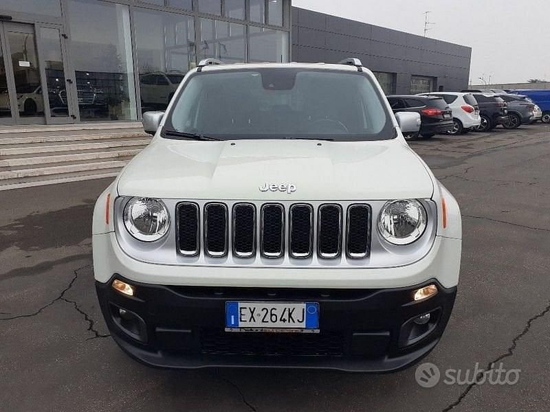 Usata Jeep Renegade Limited 120 CV (88 kW) 2014 Bianco / pastello SUV