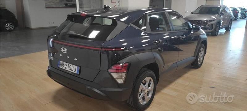 Nuova Hyundai Kona 120 CV (88 kW) 2025 Blu SUV