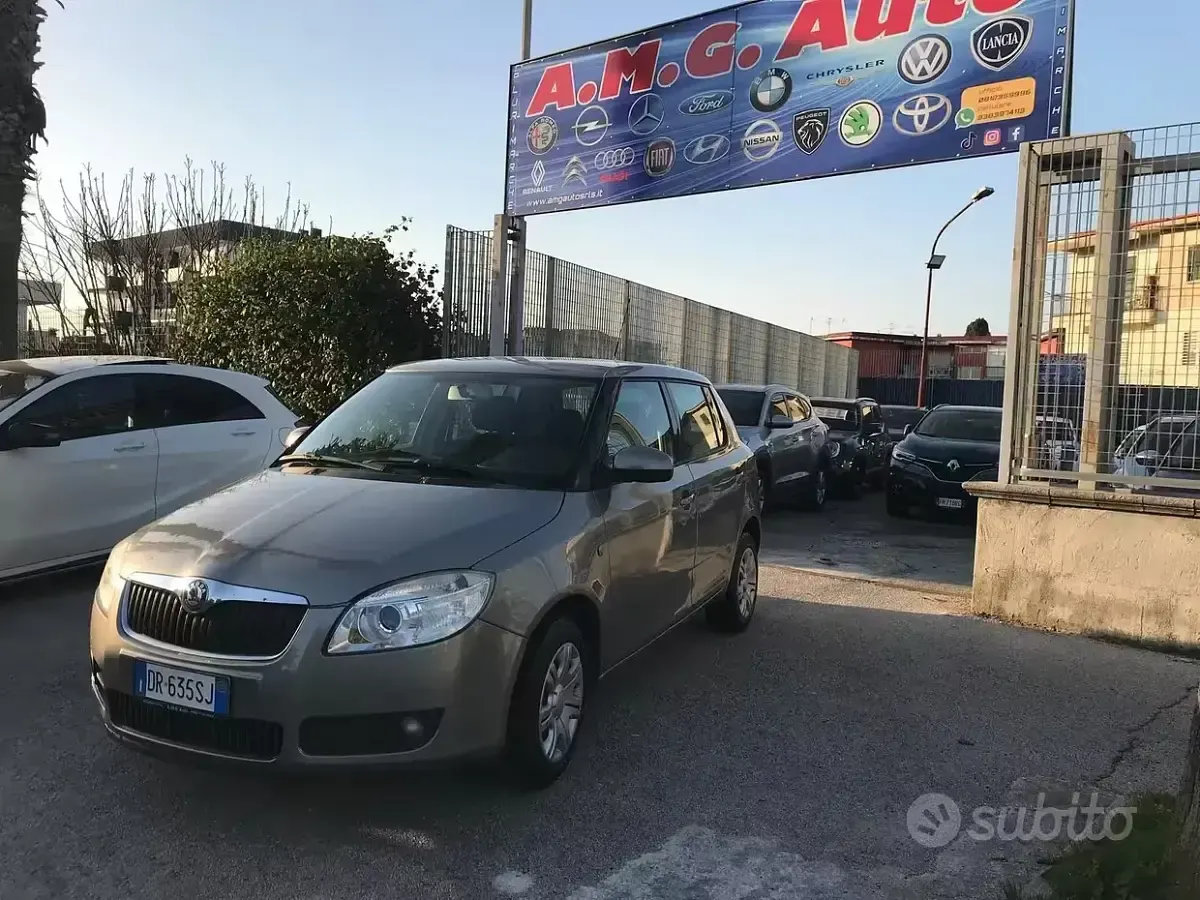 Usata Skoda Fabia Style 60 CV (44 kW) 2008 Grigio Berlina