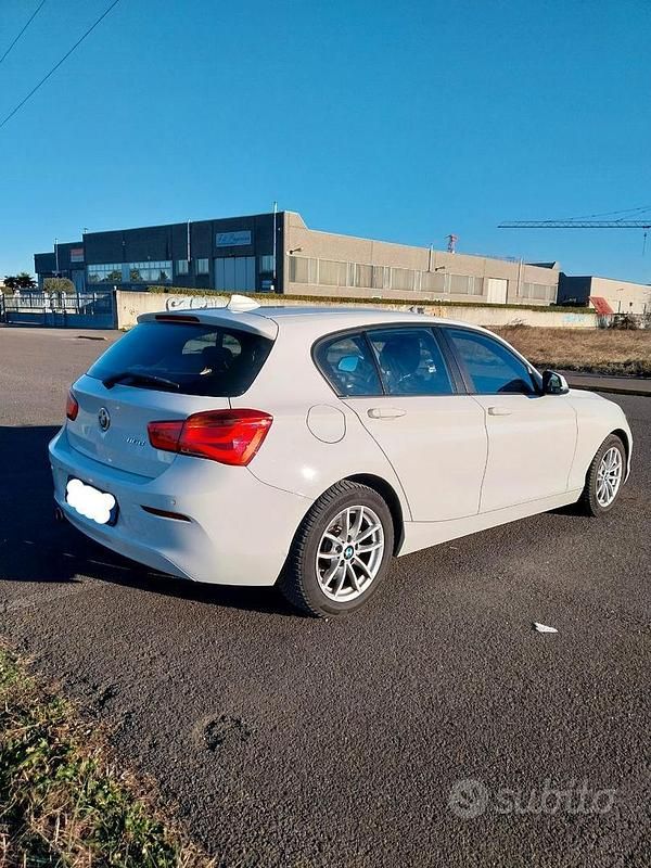 Usata BMW 116 2017 Bianco Utilitaria
