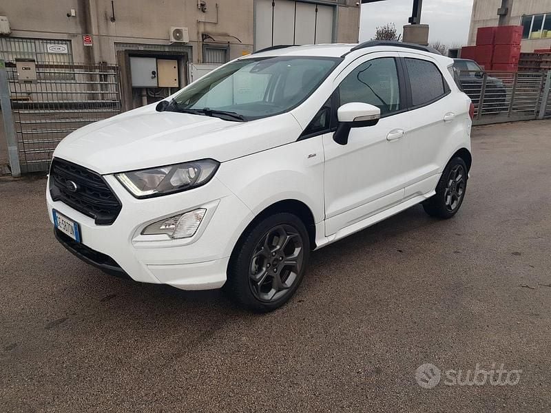 Bianco Usata 2021 Ford Ecosport ST-Line SUV | 14.900 € (Buon prezzo) - Immagine 1/4