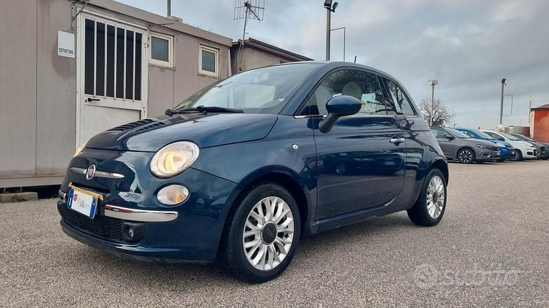 Usata Fiat 500 95 CV (69 kW) 2016 Blu Berlina