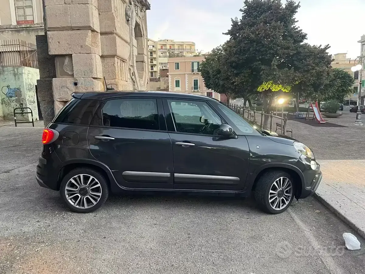 Usata Fiat 500L Cross 95 CV (69 kW) 2018 Grigio Monovolume