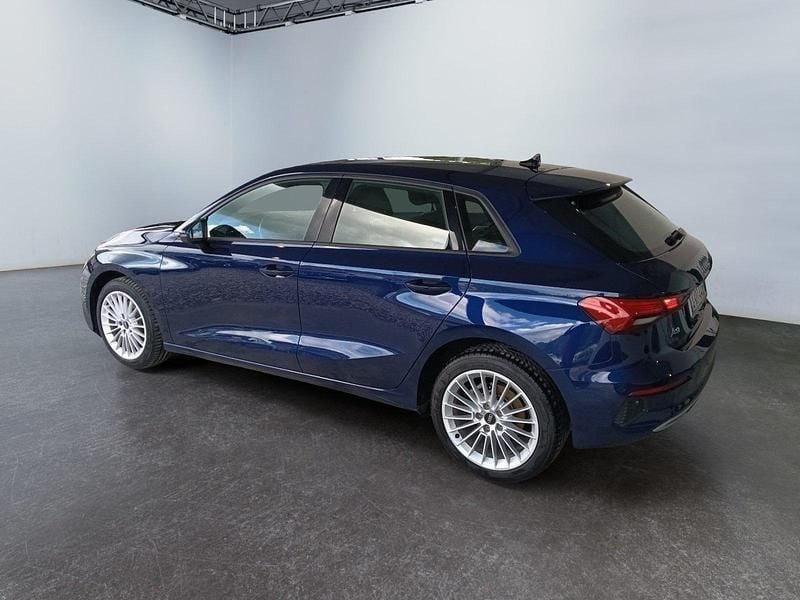 Usata Audi A3 Sportback Advanced 110 CV (80 kW) 2021 Blu Utilitaria