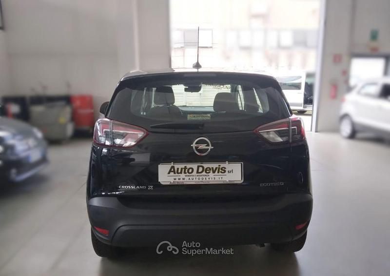 Usata Opel Crossland 102 CV (75 kW) 2020 Nero SUV