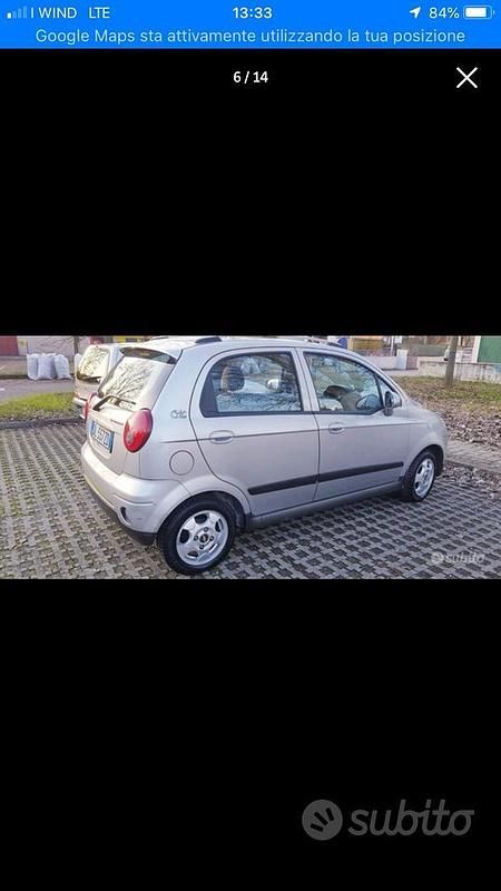 Usata Chevrolet Matiz 52 CV (38 kW) 2007 Grigio Utilitaria