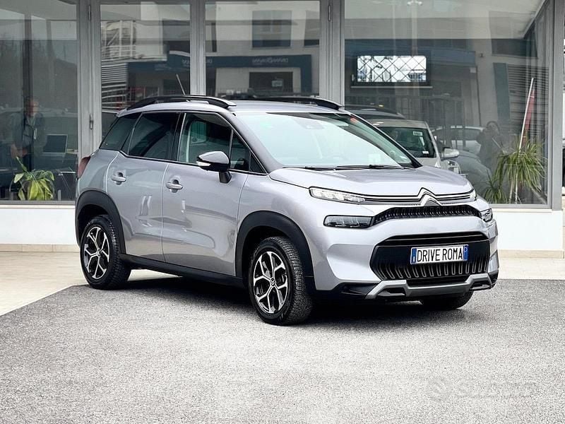 Argento Usata 2024 Citroën C3 Aircross PureTech SUV | 13.900 € (Super prezzo) - Immagine 1/4