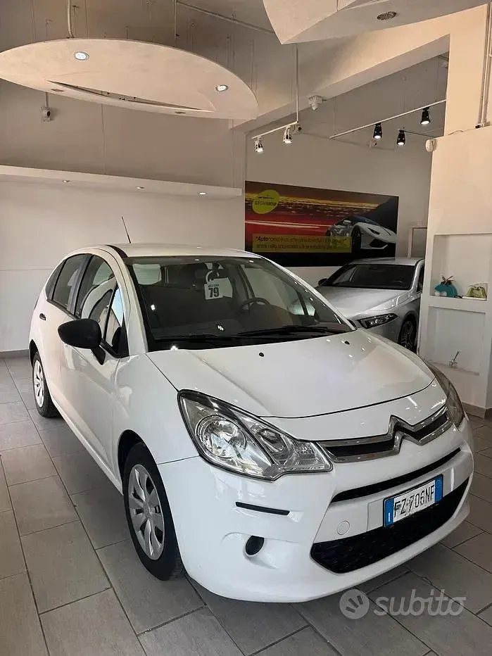Usata Citroën C3 Exclusive 75 CV (55 kW) 2015 Bianco Berlina