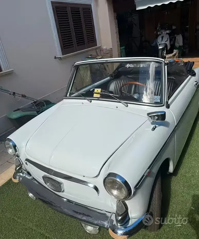 Usata Autobianchi Bianchina 1960 Bianco Utilitaria