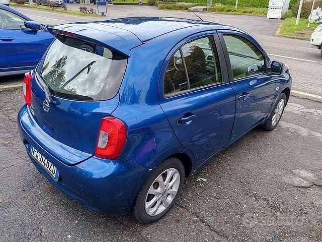 Usata Nissan Micra Tekna 80 CV (58 kW) 2015 Blu/azzurro Utilitaria