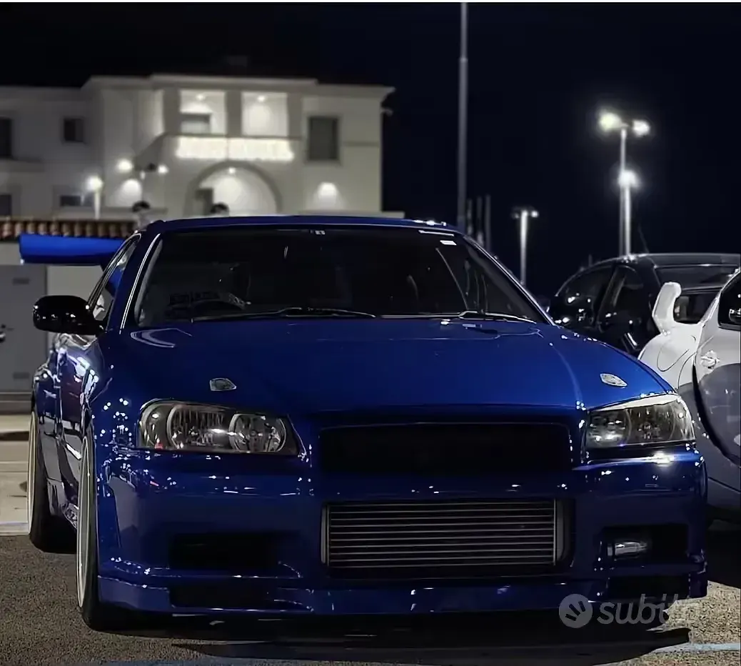 Usata Nissan Skyline 300 CV (220 kW) 1999 Blu Coupé