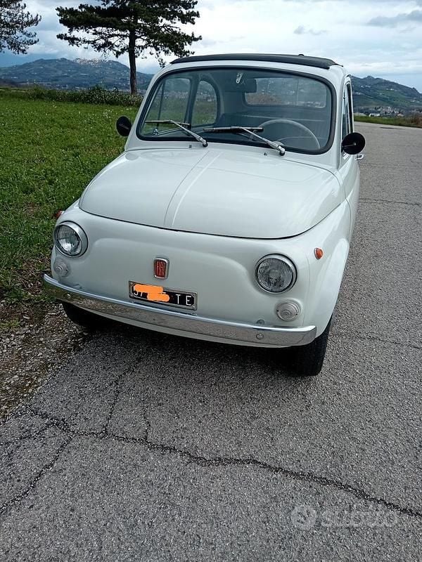 Usata Fiat 500 1970 Bianco Utilitaria