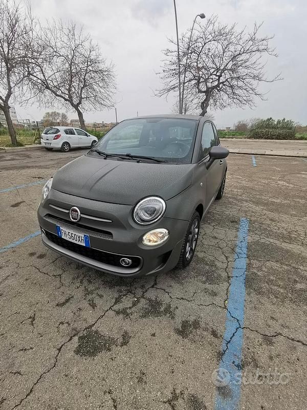 Usata Fiat 500 Sport 69 CV (50 kW) 2017 Grigio Berlina