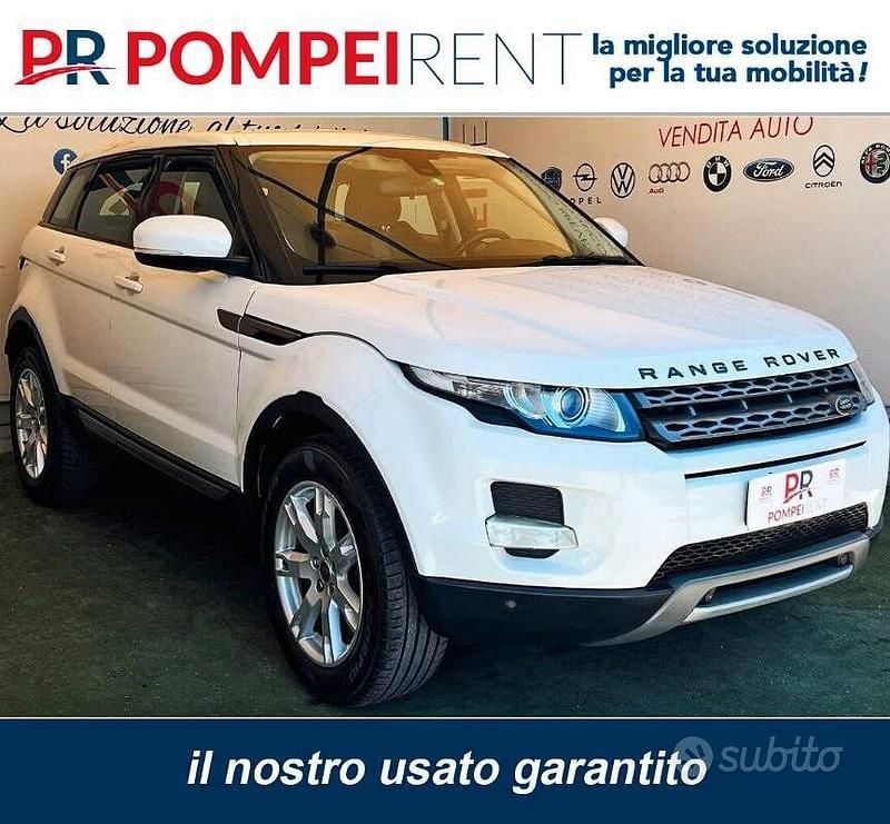 Usata Land Rover Range Rover evoque Pure 150 CV (110 kW) 2013 Bianco SUV