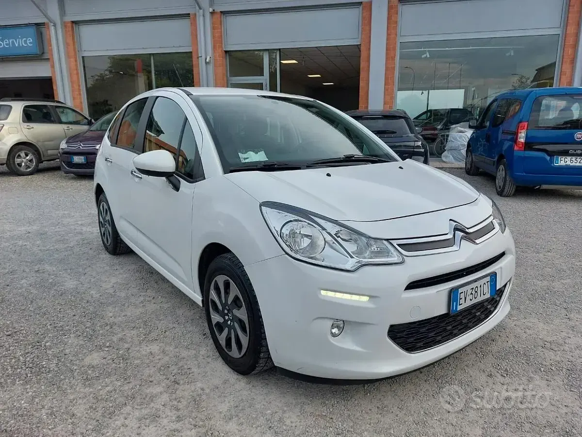 Usata Citroën C3 Seduction 68 CV (50 kW) 2014 Bianco Berlina