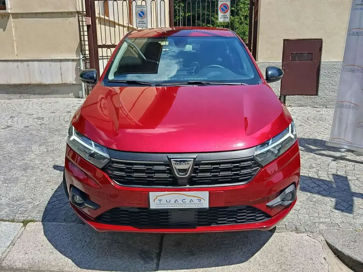 Usata Dacia Sandero Comfort 101 CV (74 kW) 2022 Rosso Berlina