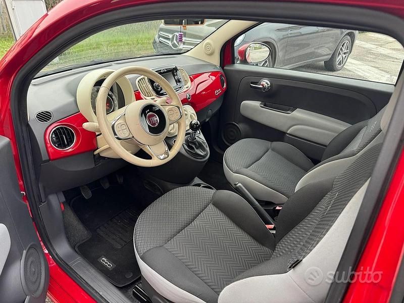 Usata Fiat 500 2016 Rosso