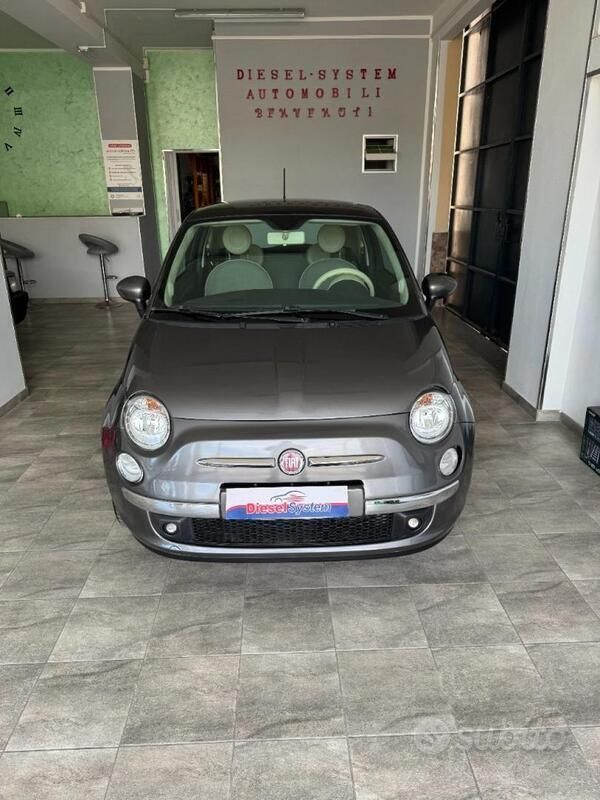 Usata Fiat 500 Lounge 69 CV (50 kW) 2012 Grigio Utilitaria