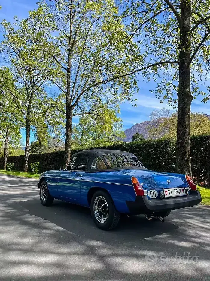 Usata MG B 95 CV (69 kW) 1970 Bluazzurro Cabrio