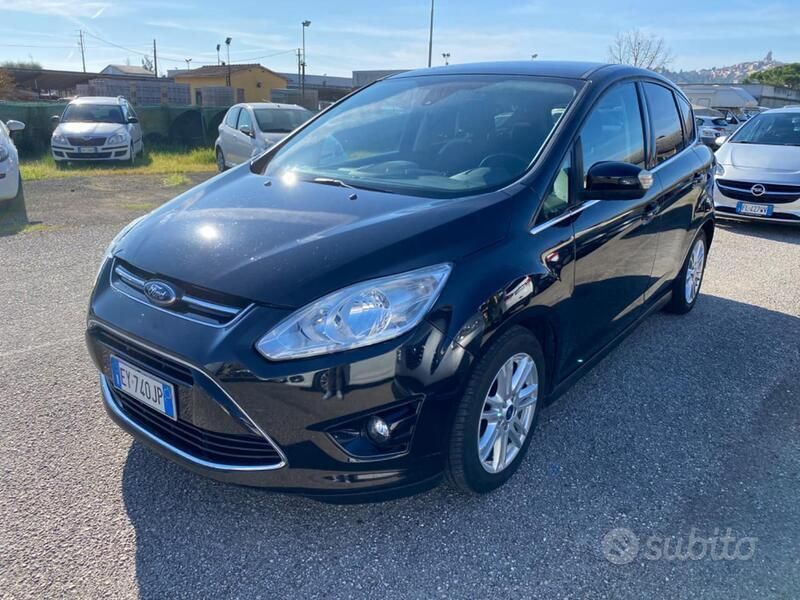 Nero Usata 2015 Ford C-MAX Titanium Monovolume | 7900 € (Buon prezzo) - Immagine 1/4