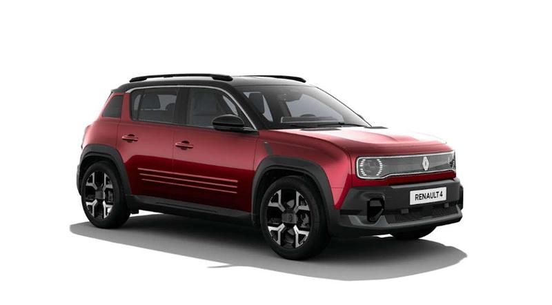 Nuova Renault 4 E-Tech Komfort 77 kW (106 CV) 2026 By style 4 ever  rosso  nero SUV
