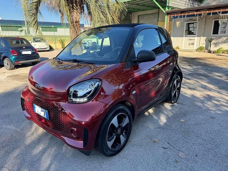 Usata Smart ForTwo Electric Drive Prime 41 kW (56 CV) 2019 Rosso Utilitaria