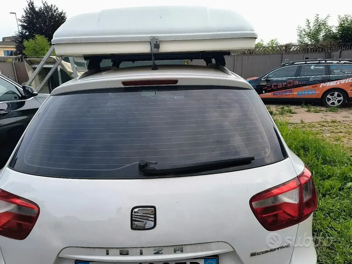 Usata Seat Ibiza ST 105 CV (77 kW) 2011 Bianco Station wagon