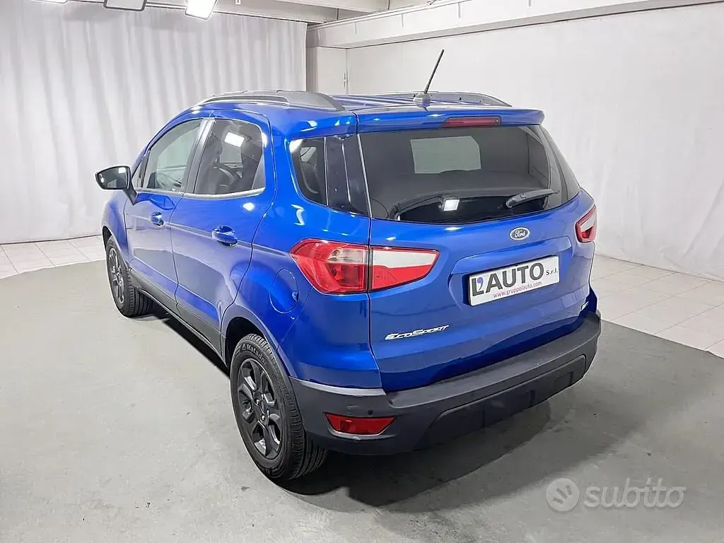 Begagnad Ford Ecosport Titanium S 125 HK (91 kW) 2018 Blå SUV