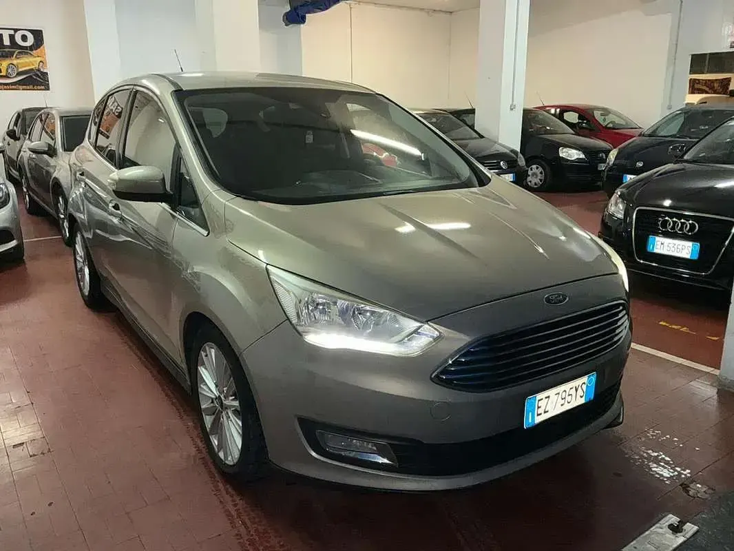 Usata Ford C-MAX Titanium X 125 CV (91 kW) 2015 Grigio Monovolume